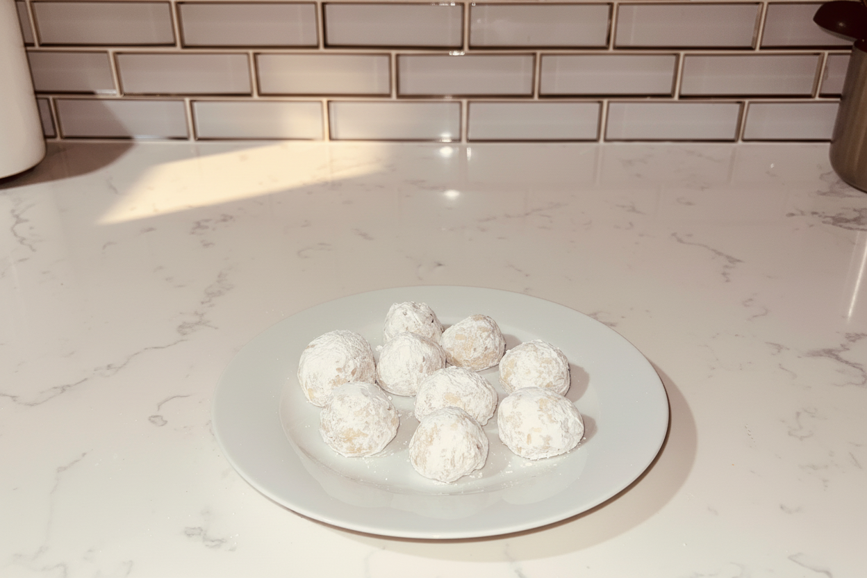 Mexican Wedding Cake Cookies Large