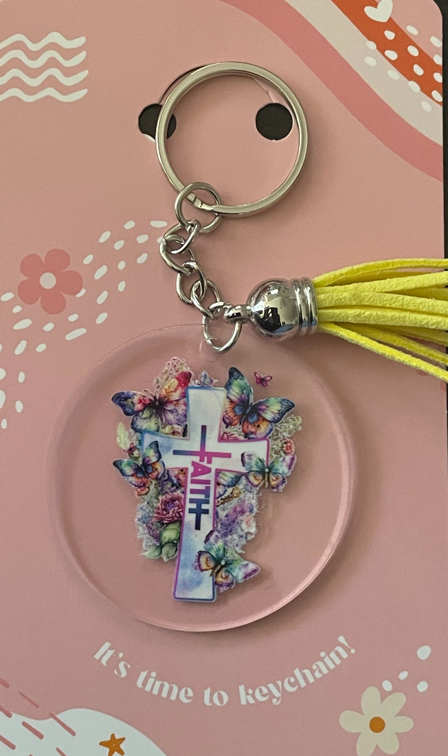 🙏 Faith-Inspired Keychain