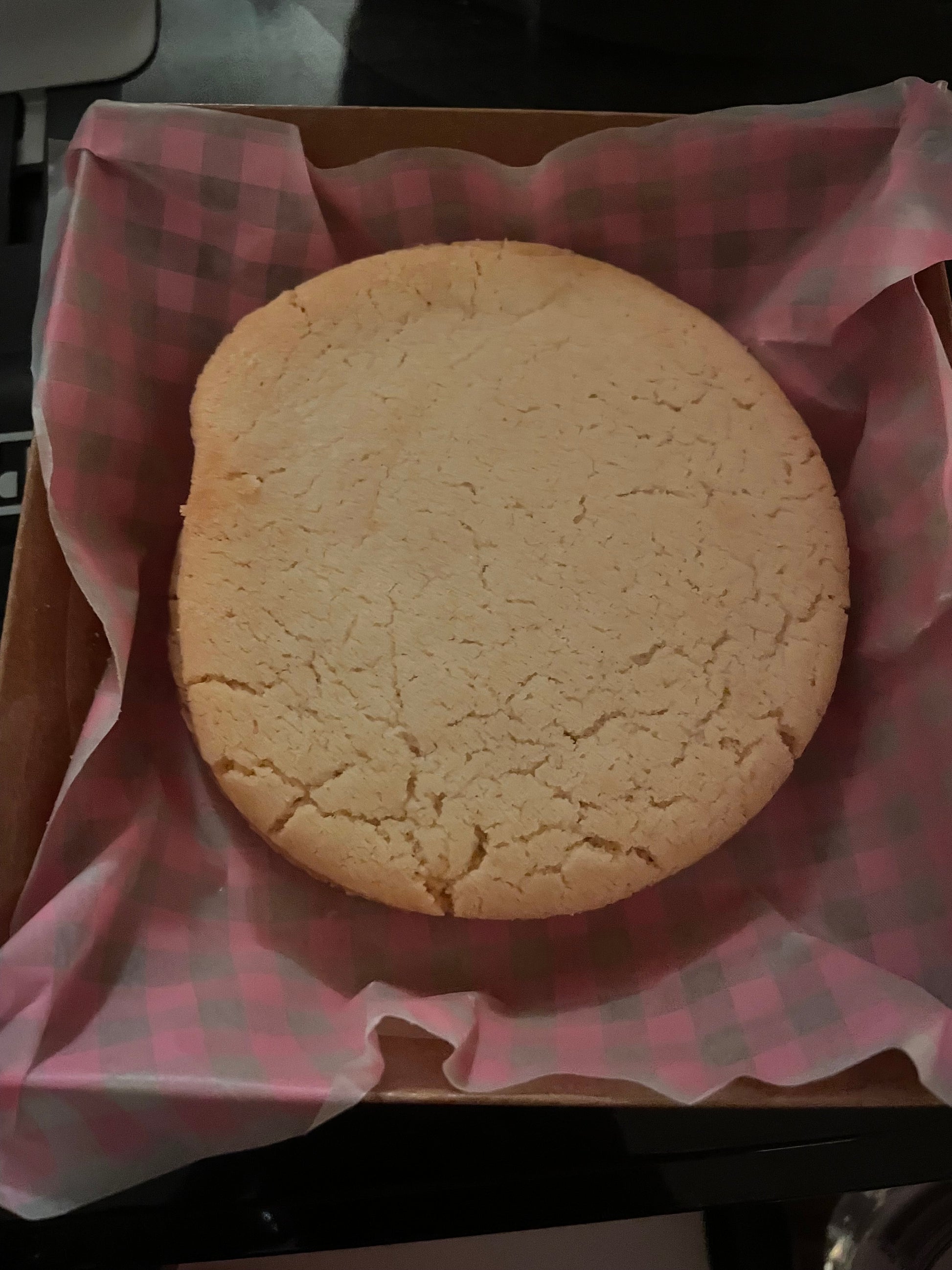 Pack of four handcrafted tea cakes with a soft, buttery texture, bakery fresh