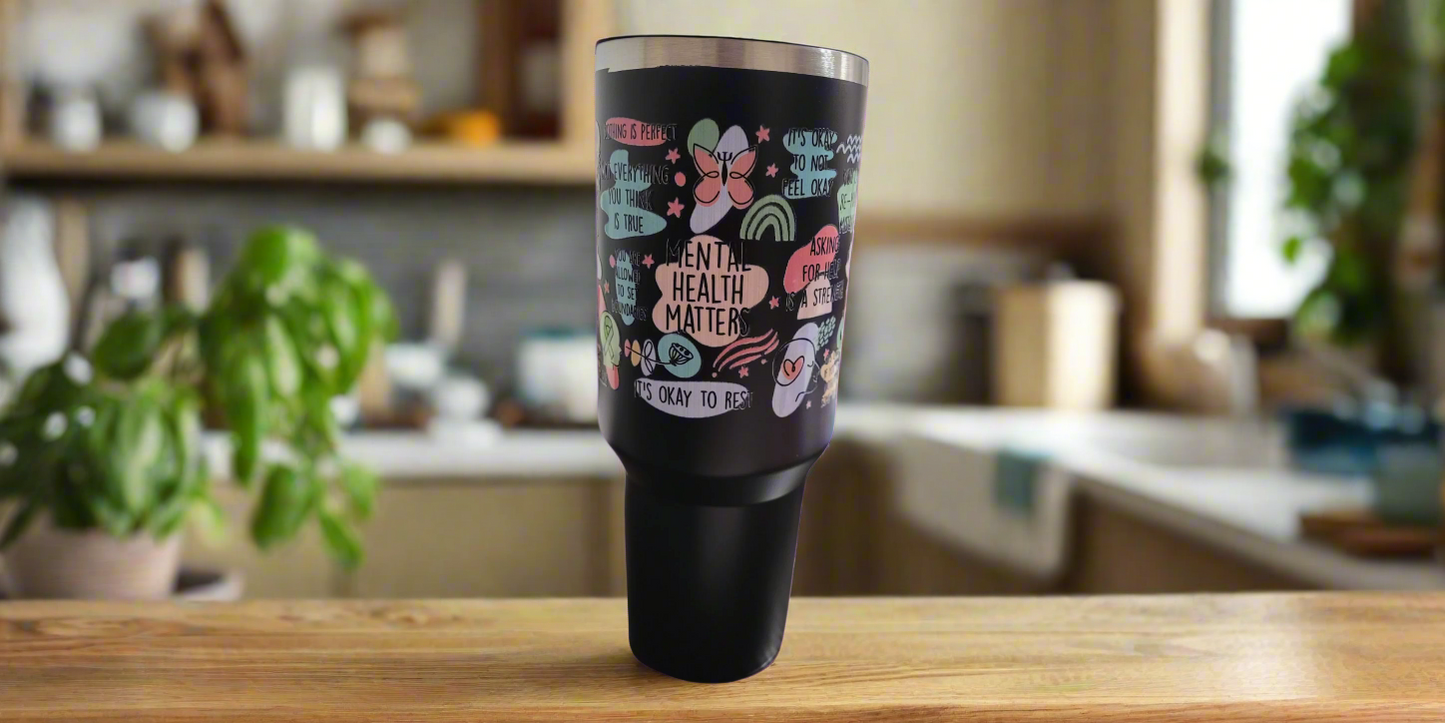 40 oz Tumblers Black