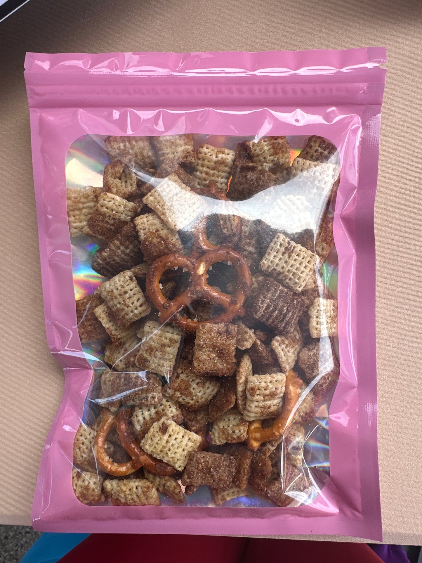 Cinnamon Bun Crunch Mix