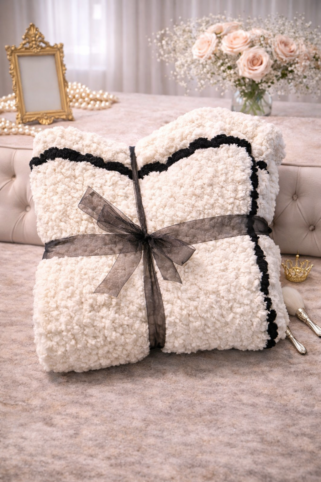 Latte Lap Crochet Throw