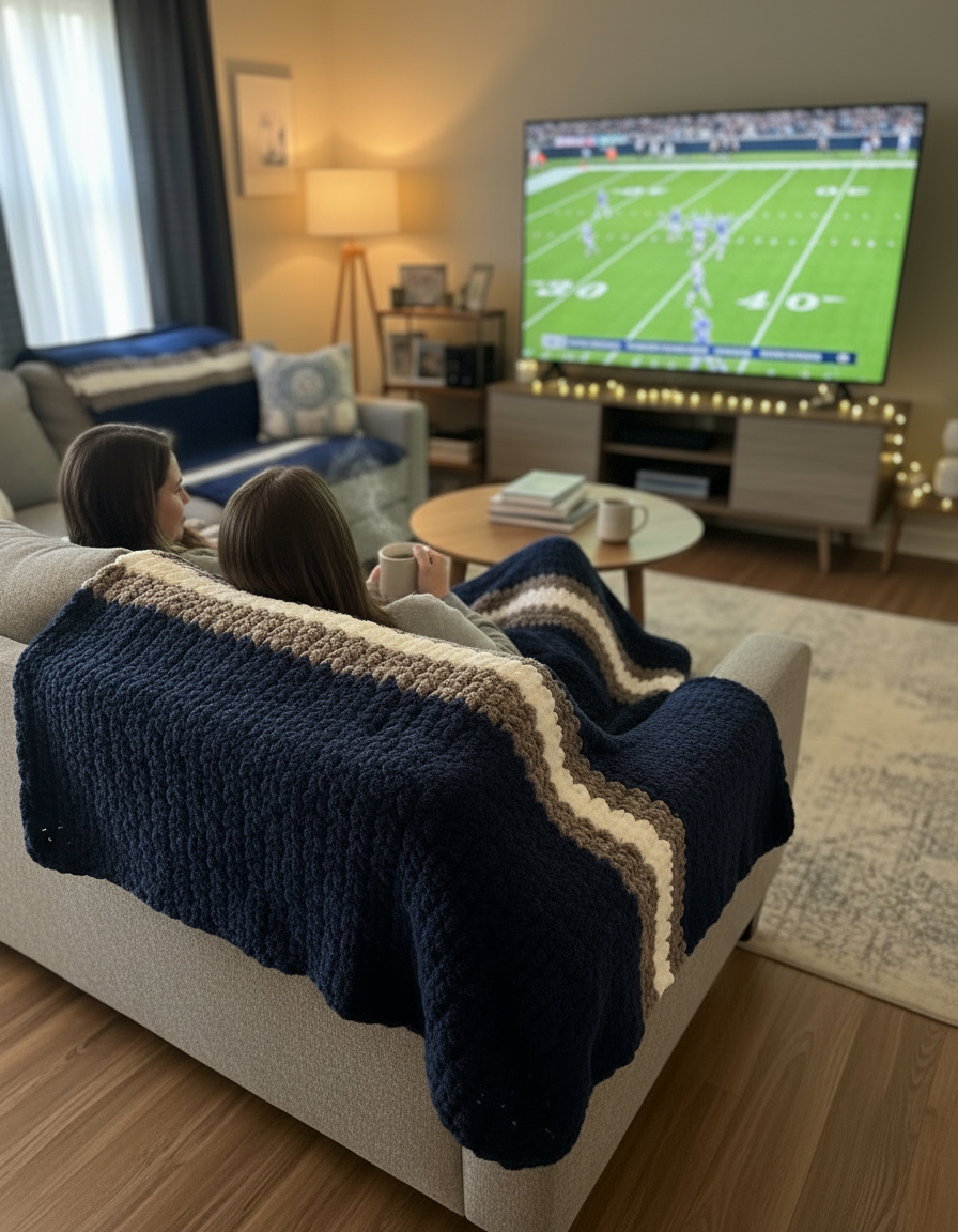 Cowboy’s Inspired Blanket