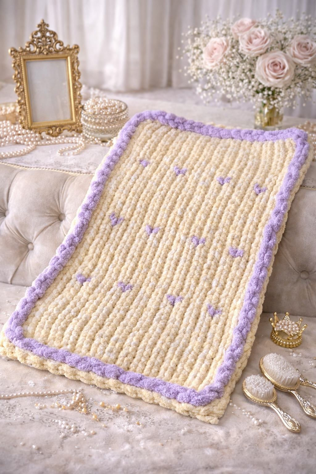 Baby’s First Sun Kiss Crochet Blanket