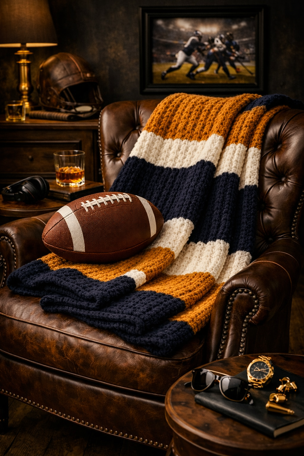 Steelers Nation Inspired Queen Size Crochet Blanket