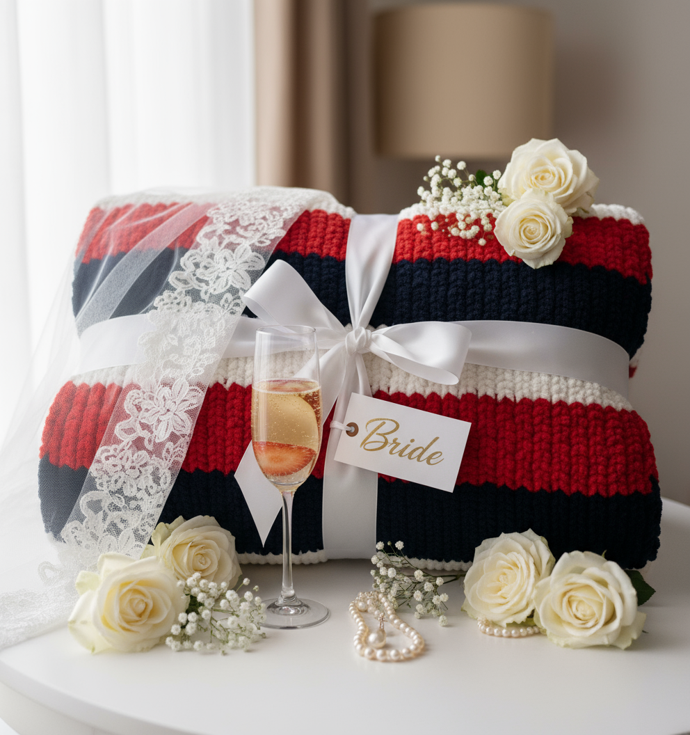 Fireworks Crochet Blanket