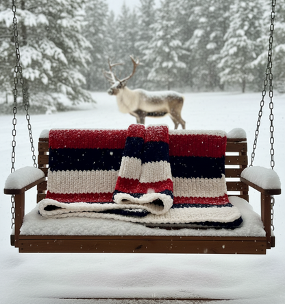 Fireworks Crochet Blanket