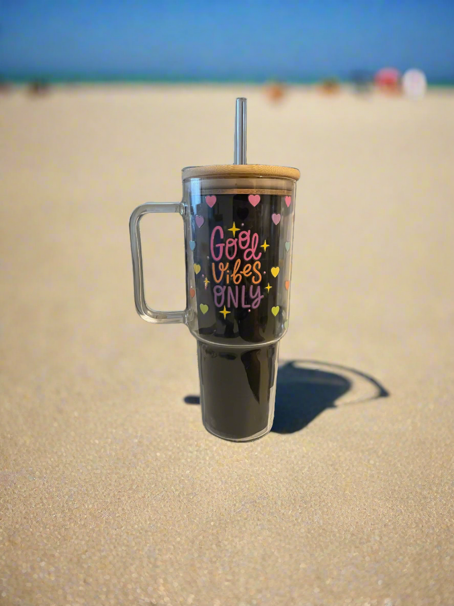 Good Vibes Only Hearts