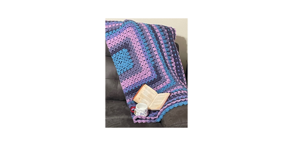 Multi Color Crochet Blanket